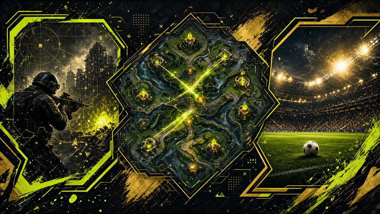 Competitive games mosaic